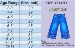 embroidered flared jeans (Copy)