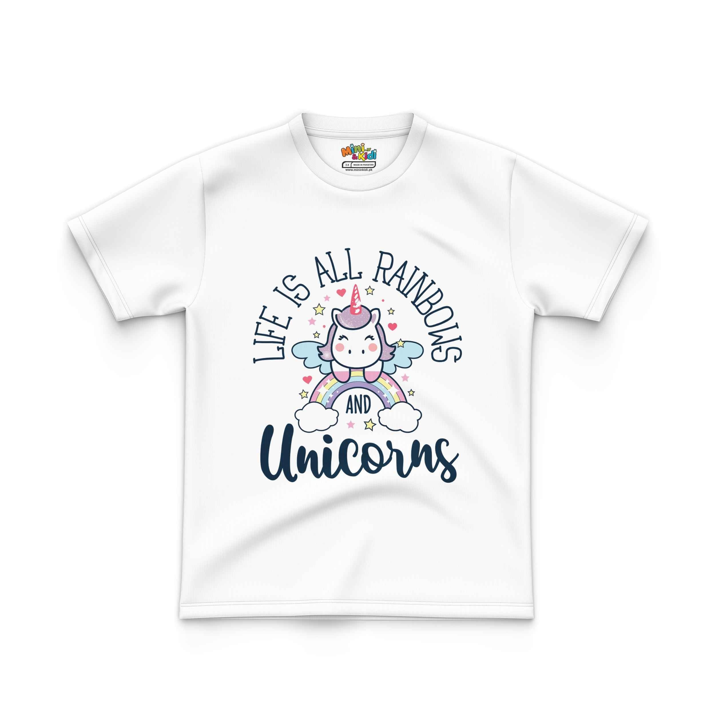 Rainbows & Unicorns Kids' T-Shirt