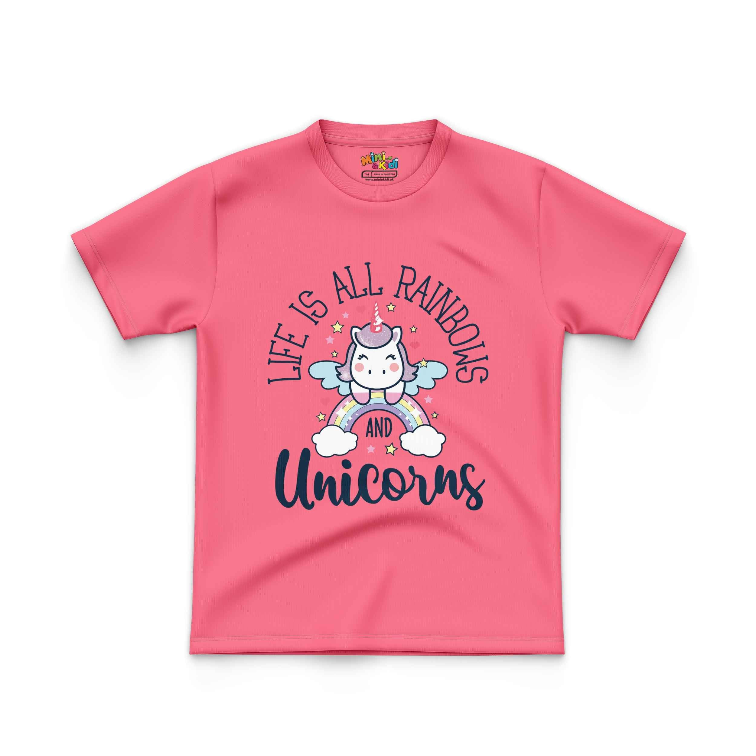 Rainbows & Unicorns Kids' T-Shirt