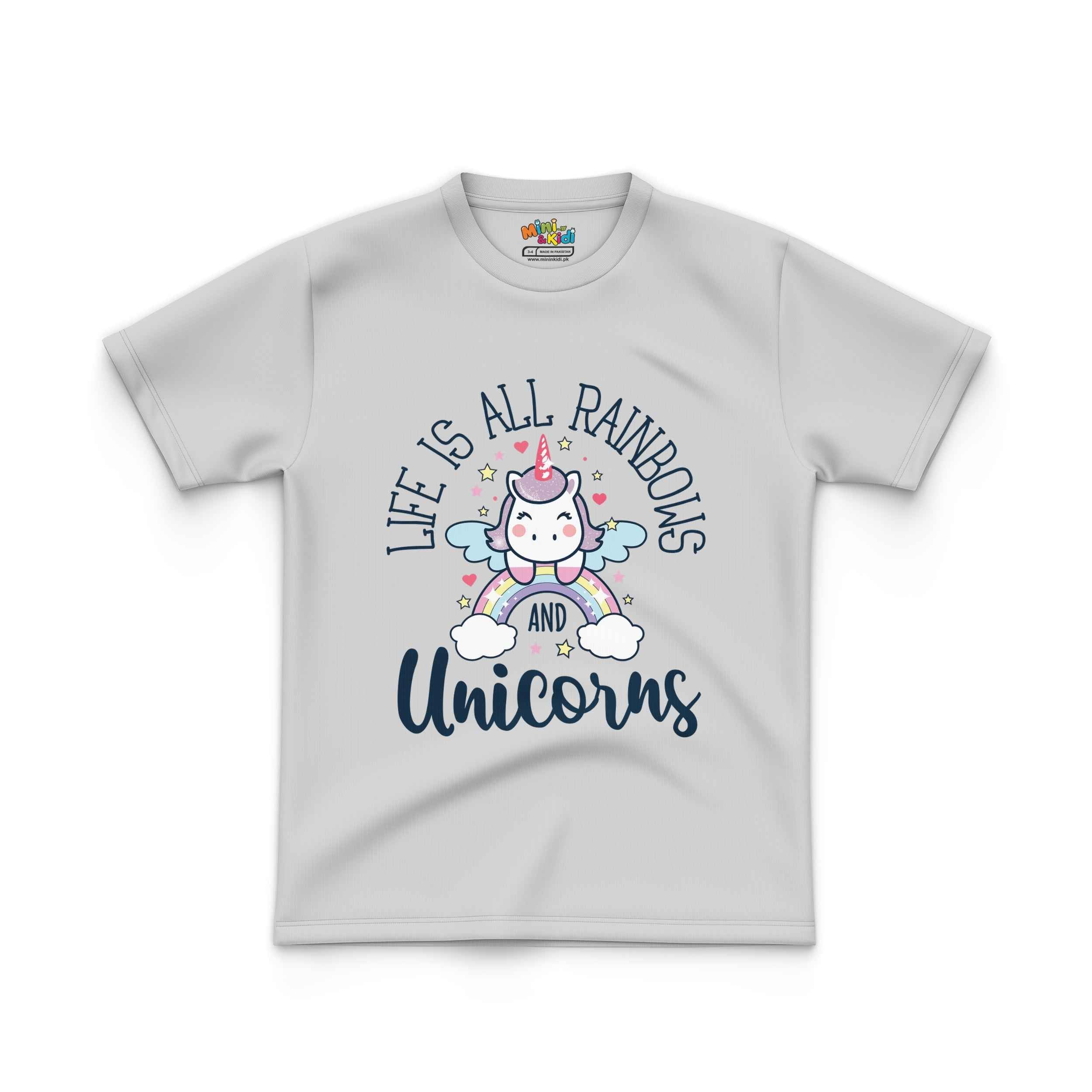 Rainbows & Unicorns Kids' T-Shirt
