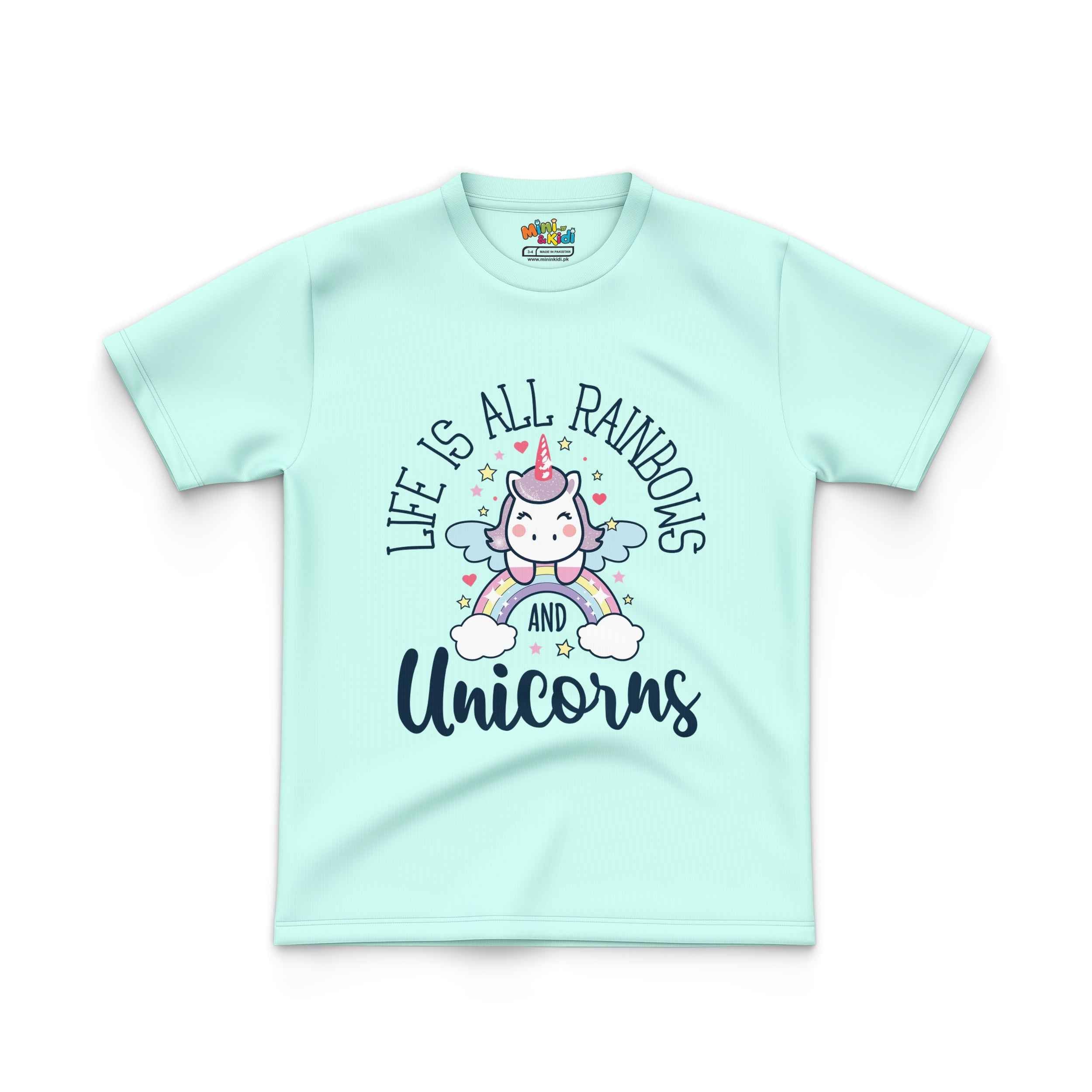 Rainbows & Unicorns Kids' T-Shirt