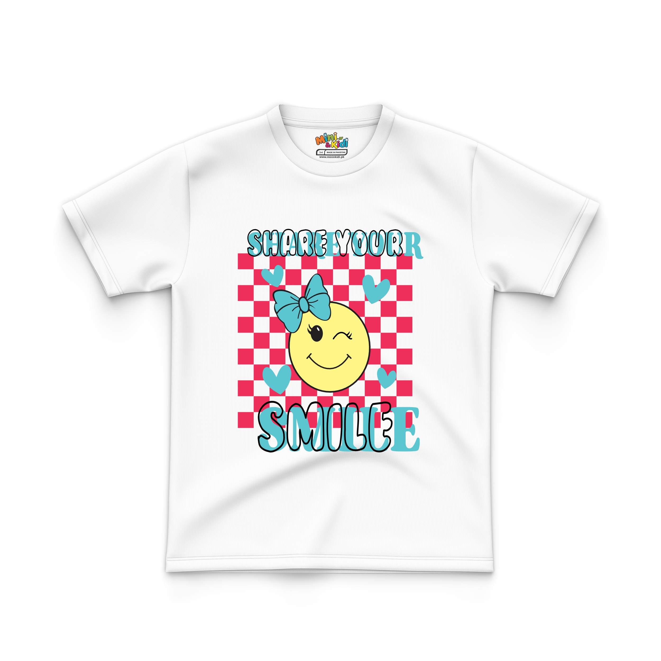 Share Your Smile Kids Tshirt