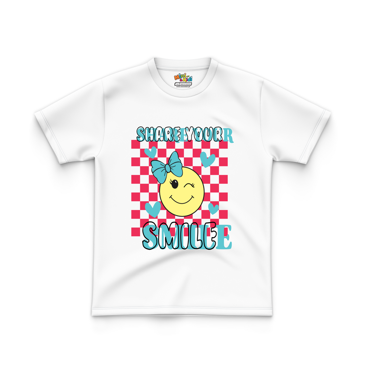 Share Your Smile Kids Tshirt