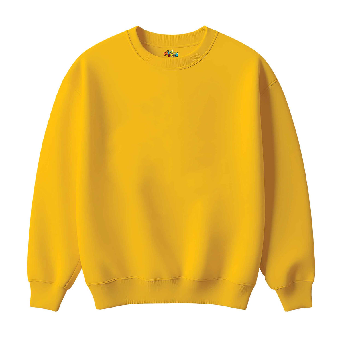 Basic sweatshirt YELLOW